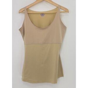 Spanx By Sara Blakely Plus Size Beige Shaping Beige Shaping Tank Top Sz‎ 1x